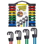 Wrap-It Storage Bungee Buddy Organizer with 8 Heavy Duty Outdoor Bungee Cords with Steel Core Hooks, Assorted Sizes