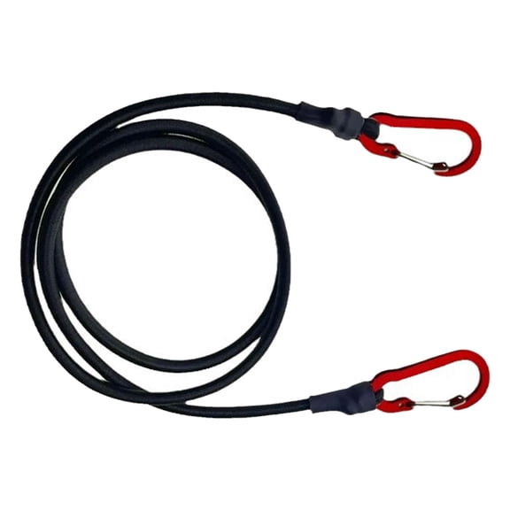 Bungee Cord Bungee Rope Elastics Rope Cord Multipurpose Bungee Strap with Carabiner Hook for Bicycles Luggage Packing