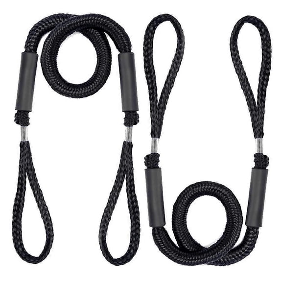 Bungee Cord Mooring Cord Boat Mooring Rope Anchor Strap Bungee Rope Mooring Line for Boat Accessories 2 Pieces