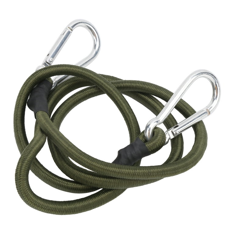 Bungee Cords With Hooks, Bungee Cord Long Service Time 120cm / 47.2in For  Boating Fishing Camping For Outdoor Tent 