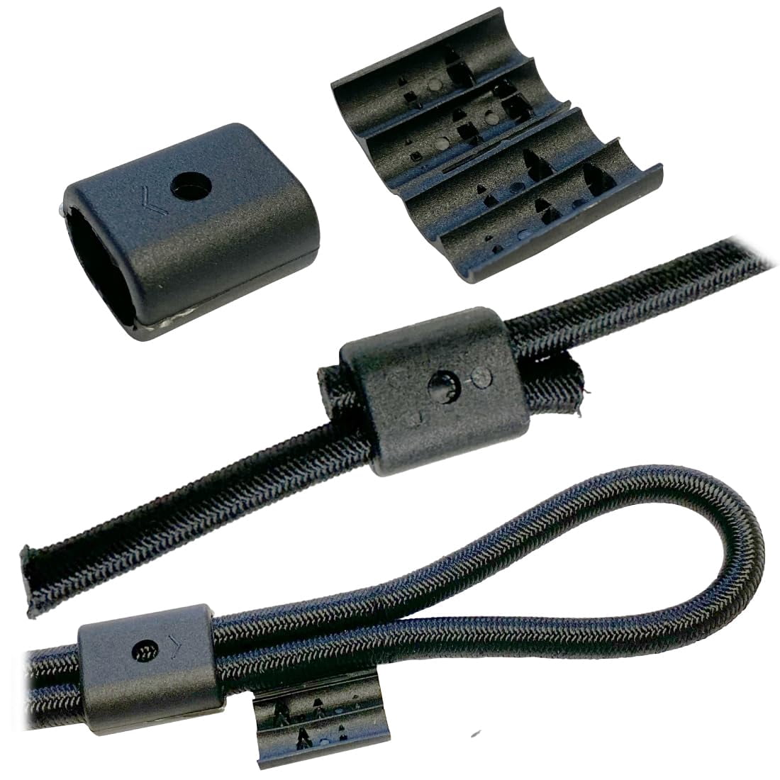 Bungee/Elastic Loop & Coupler Connector, 3/16 in. & 1/4 in., 2 pc ...