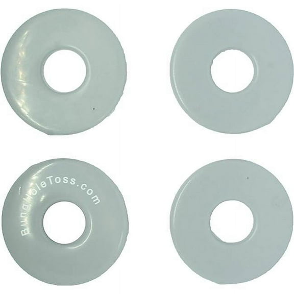 Bunghole Beach Toss BHRGRY Grey Rings, Set of 4