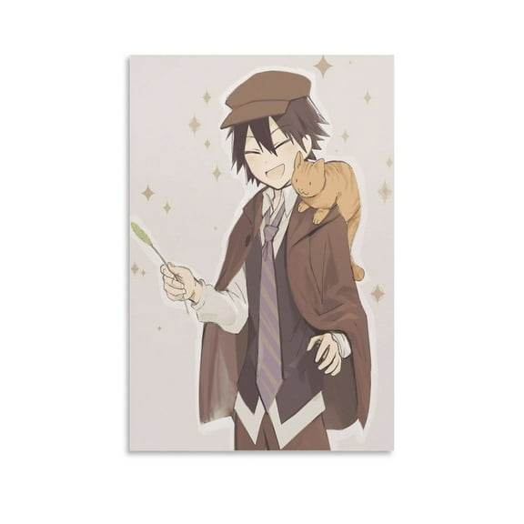 Bungo Stray Dogs Poster Ranpo Edogawa Art Poster Canvas Painting Decor Wall Print Photo Gifts Home Modern Decorative Posters 12x18inch(30x45cm)