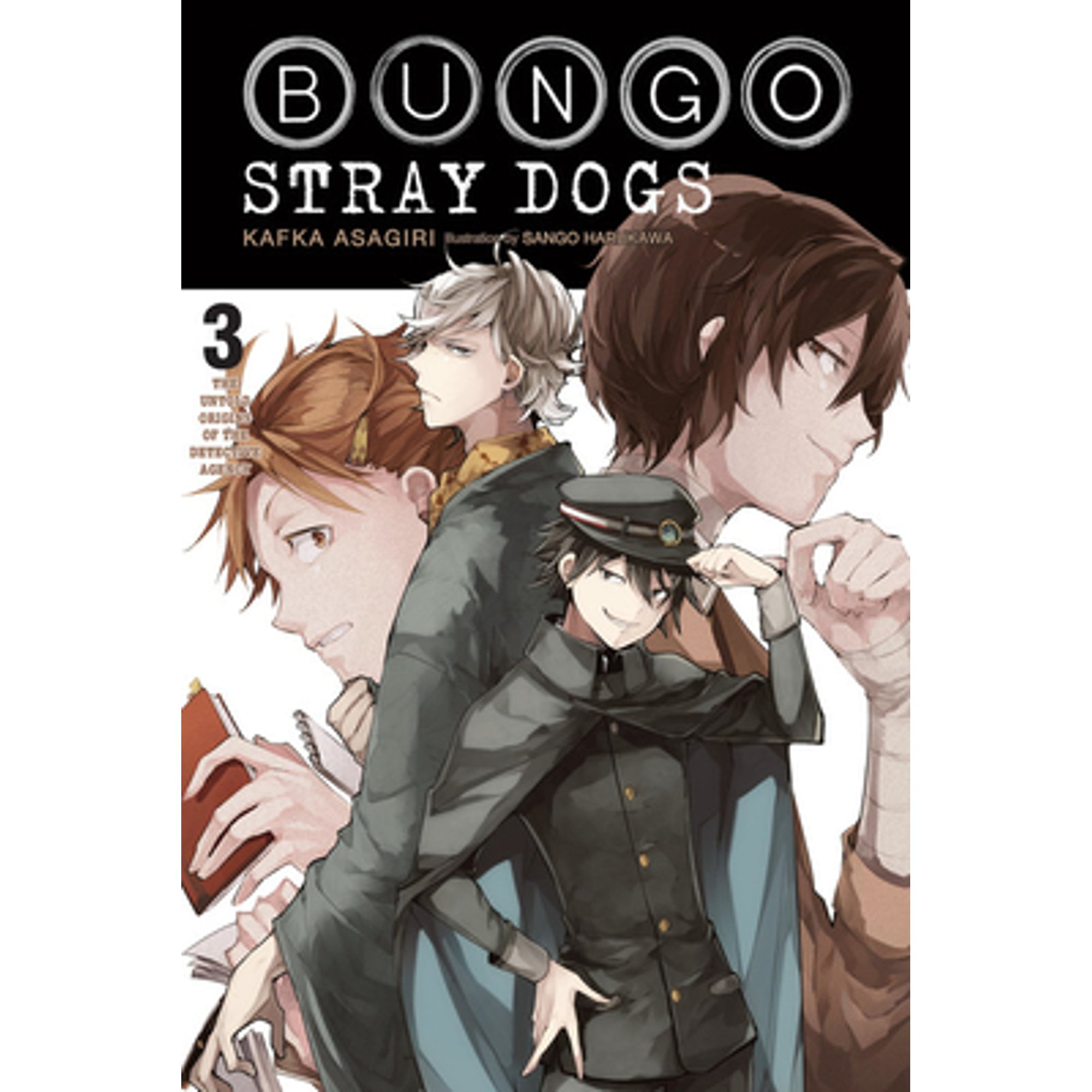 Pre-Owned Bungo Stray Dogs, Vol. 3 (Light Novel): The Untold Origins of the Detective Agency (Paperback 9781975303266) by Kafka Asagiri, Sango Harukawa, Matthew Rutsohn