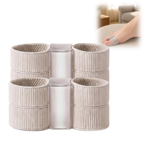 Bunion Aligner – Toe Spacers for Women & Men, Breathable Big Toe Splint for Toe Alignment & Pressure Relief, Soft Gel Separators for US Sizes 5–11 (1PCS)