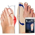 thumbnail image 1 of Bunion Bootie Ultra-Thin Bunion Corrector Sleeve for Women & Men, Shoe-Friendly, Breathable - Large-Left, 1 of 15