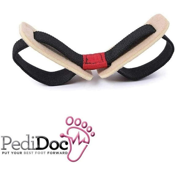 Bunion Corrector and Bunion Splint Bunion Relief Kit by PediDocTM - Bunion Pad Protector with Hinged Bunion Splints, Toe Stretchers and Toe Separators - Comprehensive 5 Piece Bunion Pain Relief Kit