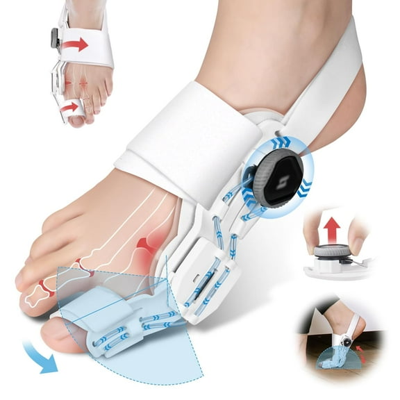 Bunion Corrector for Man and Women Big Toe,Adjustable Knob Bunion Corrector for Women Big Toe,Bunion Splint for Relief,Orthopedic Toe Straightener Suitable for Left and Right Feet