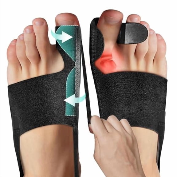 Bunion Corrector for Men Women Big Toe,Fix Hallux Valgus Correction Big Toe Straightener for Bunion Relief,Comfortable Breathable Bunion Splint Brace for Day Night Support