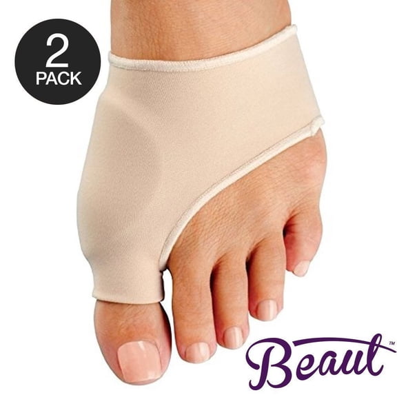 Bunion Corrector Toe Straightener Relief with EuroNatural Gel, Metatarsal Pad For Hammertoe and Hallux Valgus-Medium