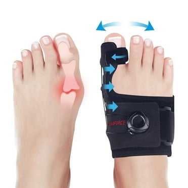 Bunion Corrector for Women and Men, Adjustable Knob Bunion Corrector Big Toe Straightener, Orthopedic Bunion Splint for Hallux Valgus Pain Relief (Right)