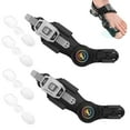 thumbnail image 1 of Bunion Corrector for Women & Men Big Toe, Black Adjustable Orthopedic Bunions Correction with Non Slip Toe Straighteners, Bunion Splint Suitable for Day/Night Feet Bunion Relief (2PCS), 1 of 7