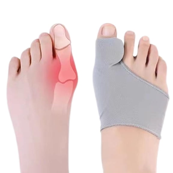 Bunion Corrector for Women & Men Big Toe Straightener with Breathable Gel Pad, Day & Night Support, Relieves Foot Pressure and Joint Pain, Comfortable for All-Day Wear (One Size)