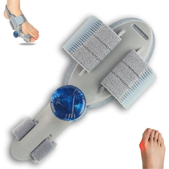 Bunion Corrector for Women Men: Big Toe Straightener Bunion Fix with Adjustable Knob-Orthopedic Bunions Splint Brace Toe Alignment Correction for Hallux Valgus Pain Relief Day/Night 1PCS