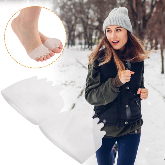 Bunion Corrector for Women Nighttime, Silicone Toe Separators for Women & Men, Breathable Soft and Comfortable Gel Foot Cushions, Ideal for Daily Wear