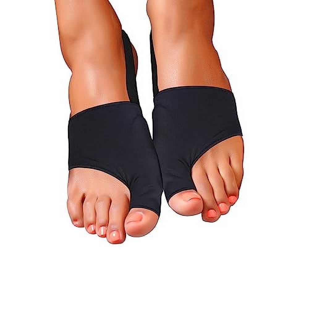 Fit Geno Bunion Corrector Splint - Adjustable Big Toe Straightener For Hallux Valgus, Day & Night Wear For Pain Relief (2 Pcs)
