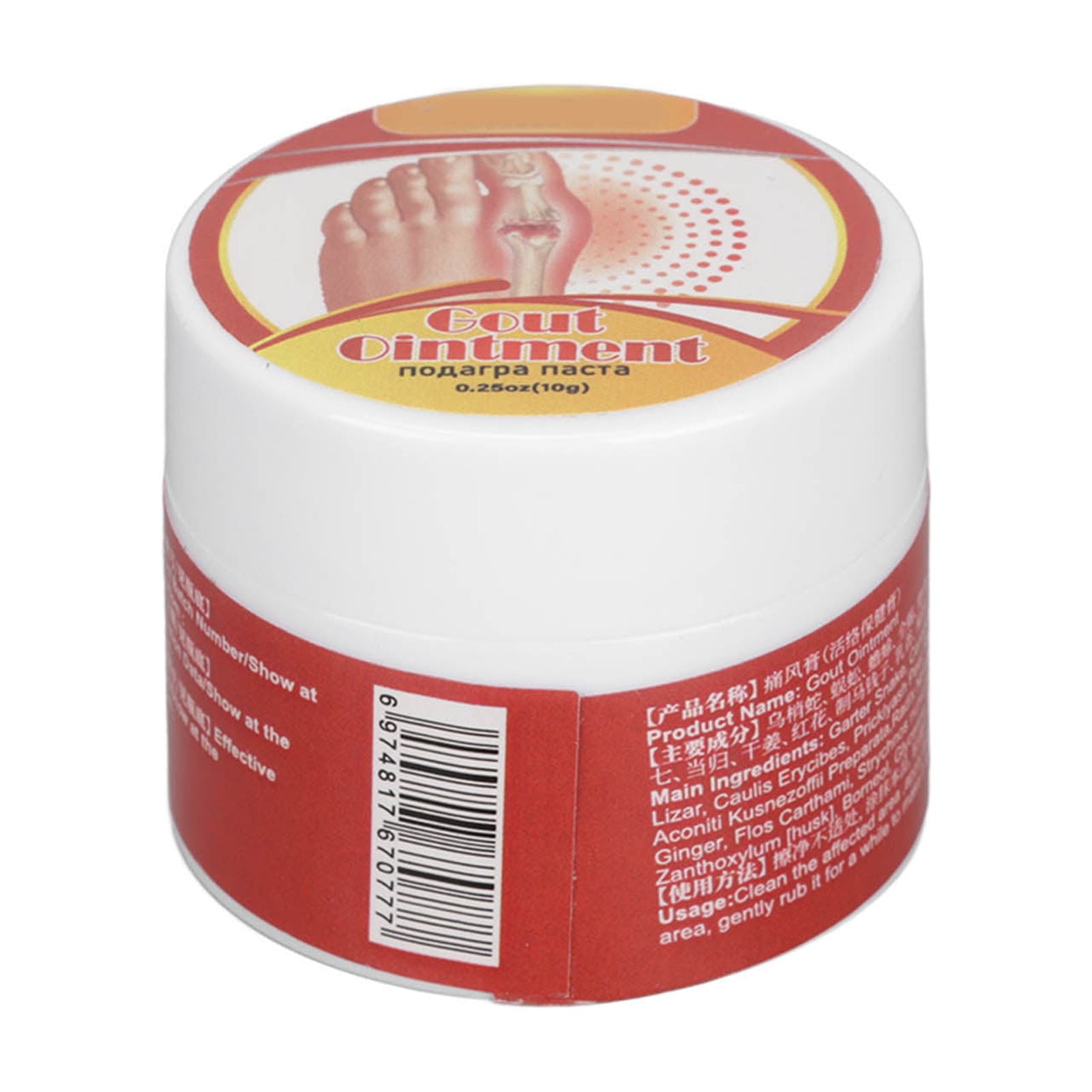 Bunion Pain Relief Cream 10g Pain Relief Easy to Absorb Portable