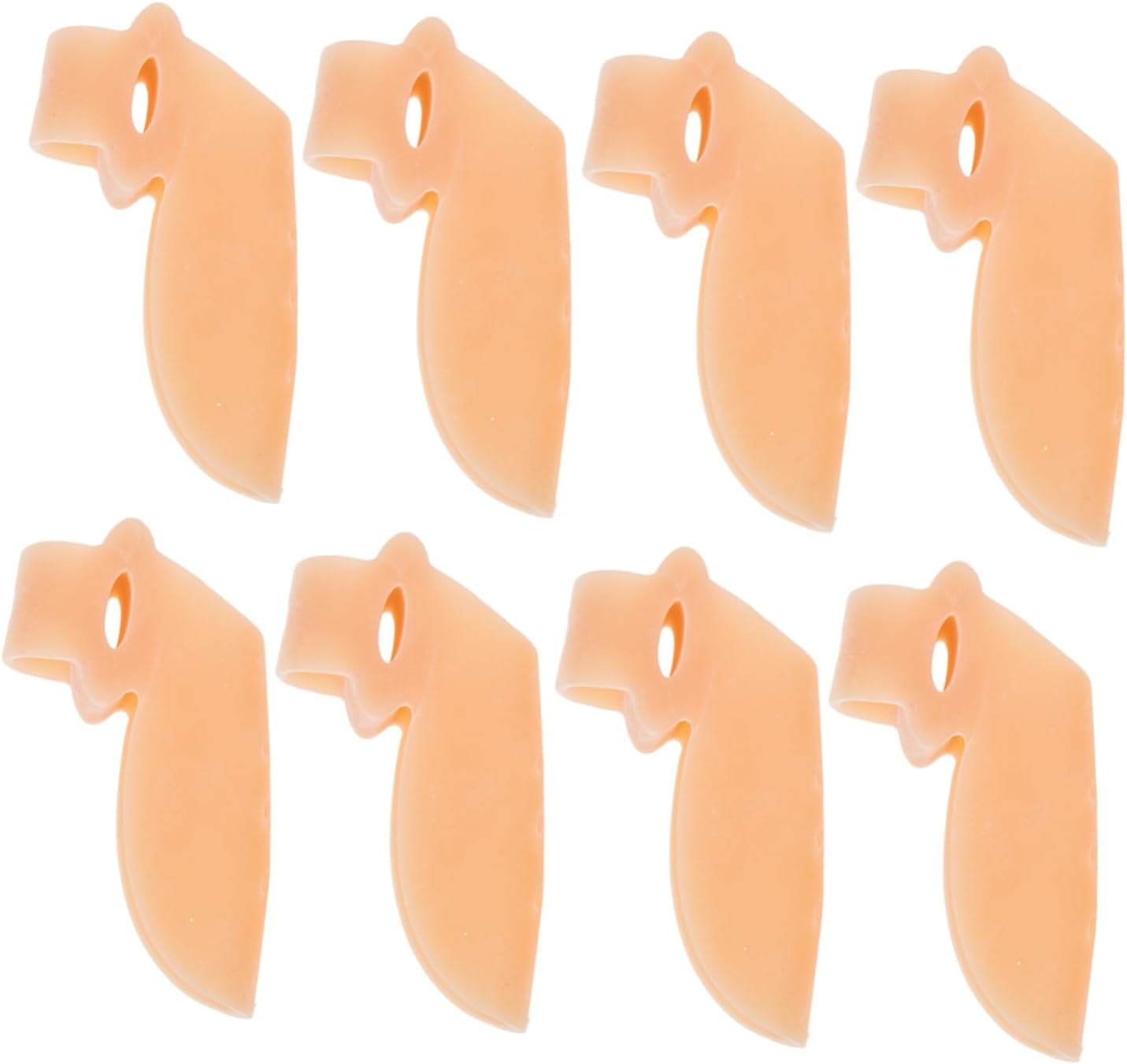 Bunion Splints 4 Pairs Separator Hammer Hammertoe Splint Silicone Gel