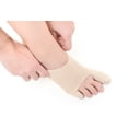 thumbnail image 1 of BunionETTE Bootie Tailor’s Bunion Corrector – Bunionette Pinky Toe Brace & Splint for Men & Women, Ultra-Thin 1mm In-Shoe Support.  (Left, Large), 1 of 6
