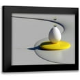 thumbnail image 1 of Bunjamin, Antonyus 14x12 Black Modern Framed Museum Art Print Titled - Egg Shapes, 1 of 5