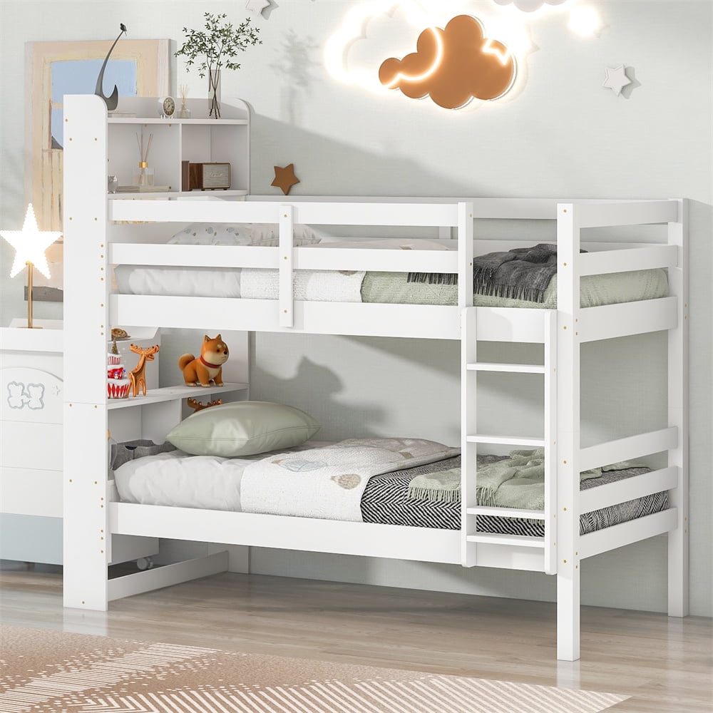 Bunk bed on sale with headboard