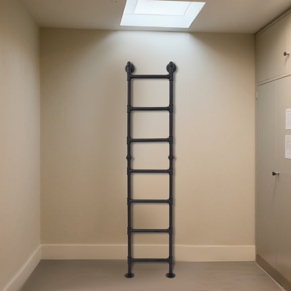 Bunk Bed Ladder, 7-Step Ladder, High Loft Attic Step Ladders 190cm/74.8in