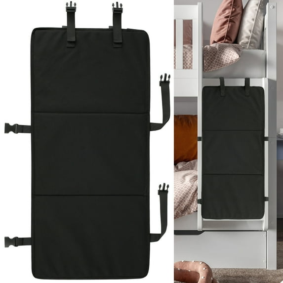 Bunk Bed Ladder Cover 31x14.5in Universal Bed Ladder Guard 600D Oxford Cloth Bed Ladder Cover Pads Waterproof Kids Ladder Cover Foldable Storage Easy to Install Detachable