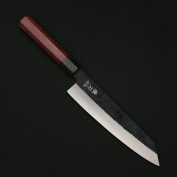 Bunka Blue Steel Ebony Wood Handle 215mm/8.4in