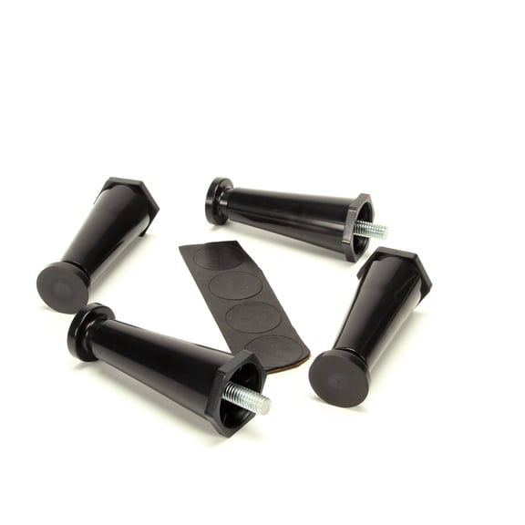 Bunn 13255.0003 Leg-4.0 Adjustable Black Plstc Flg Kit