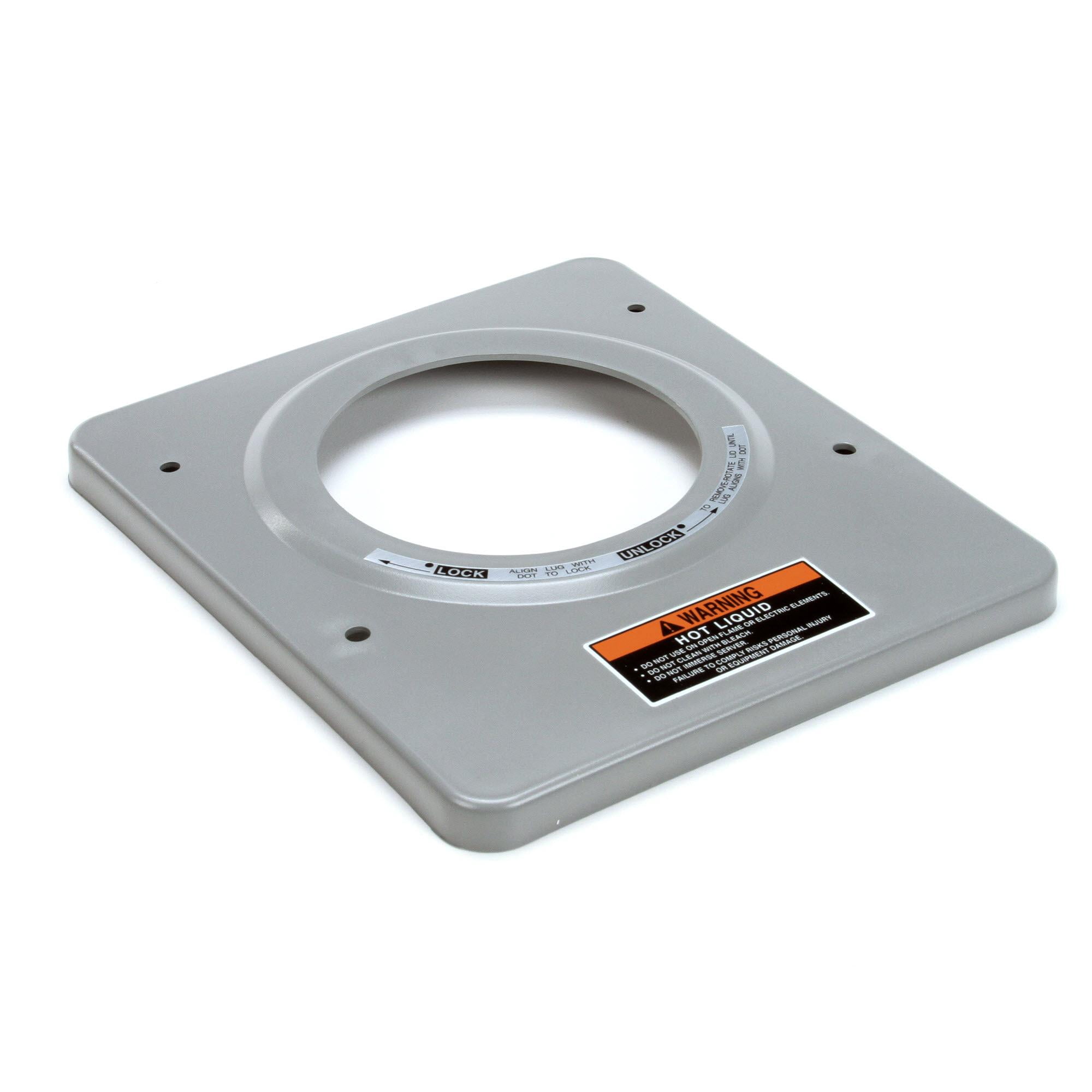 Bunn Top Cover W/Decals, Gray-Server 26187.0001 - Genuine OEM Replacement Part