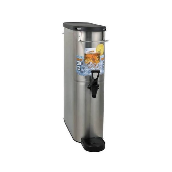 Bunn 39600.0002 Brew Through Narrow Oval Iced Tea Dispenser, 4 gal