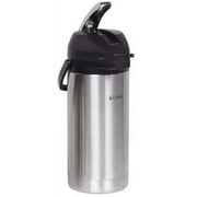 Bunn - Thermal flask - Size 6.3 in x 9.02 in x 148 ft - Height 17.7 in - 1 gal - black, stainless