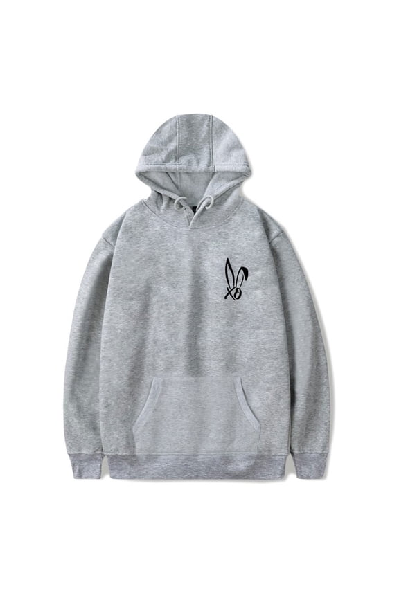 Bunnie Xo Xo Logo Merch Hoodie Pockets Drawstring Unisex Hooded Sweatshirt Fashion Clothing