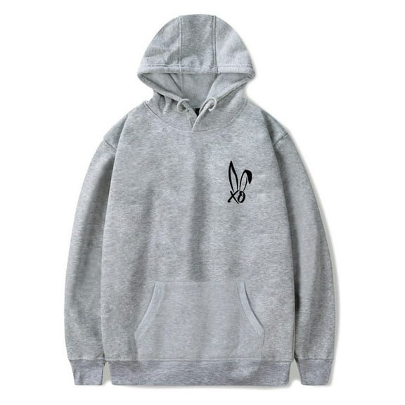 Bunnie Xo Xo Logo Merch Hoodies Casual Hooded Sweatshirt Unisex Pullover Clothing