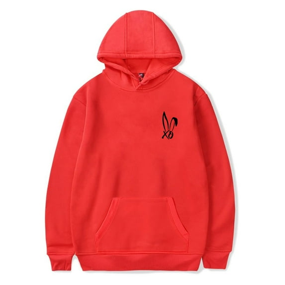 Bunnie Xo Xo Logo Merch Hoodies Casual Hooded Sweatshirt Unisex Pullover Clothing