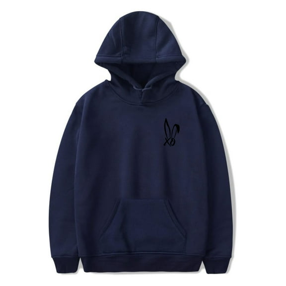 Bunnie Xo Xo Logo Merch Hoodies Casual Hooded Sweatshirt Unisex Pullover Clothing