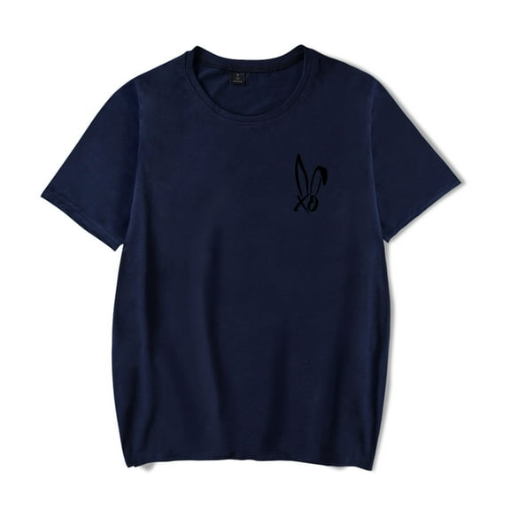 Bunnie Xo Xo Logo Merch Short Sleeve T-shirt Unisex Fashion Crew Neck Top