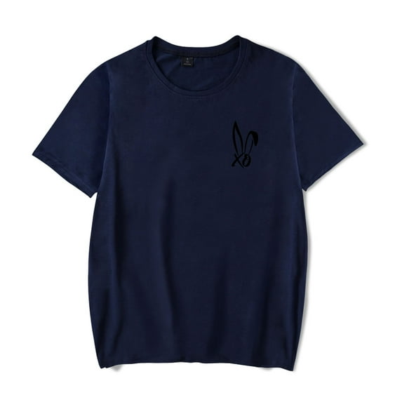 Bunnie Xo Xo Logo Merch Short Sleeve T-shirt Unisex Fashion Crew Neck Top