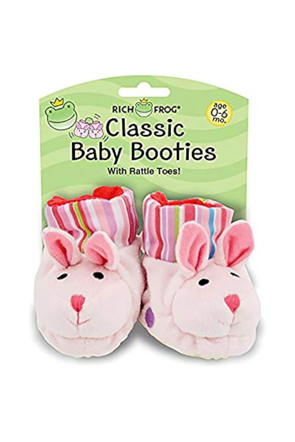 Bunnies Baby Booties by Rich Frog - 3125