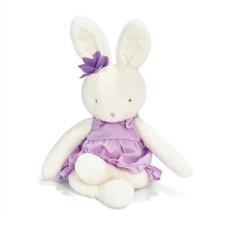 Bunnies by the Bay Garden Bloom - Cream Bunny with Purple Dress 15 Bunnies by the Bay Garden Bloom - Cream Bunny with Purple Dress 15