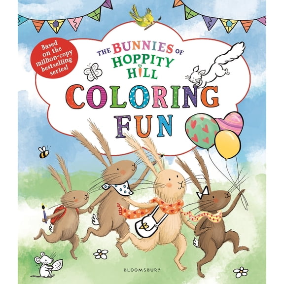 Bunnies of Hoppity Hill The Bunnies of Hoppity Hill: Coloring Fun, (Paperback)