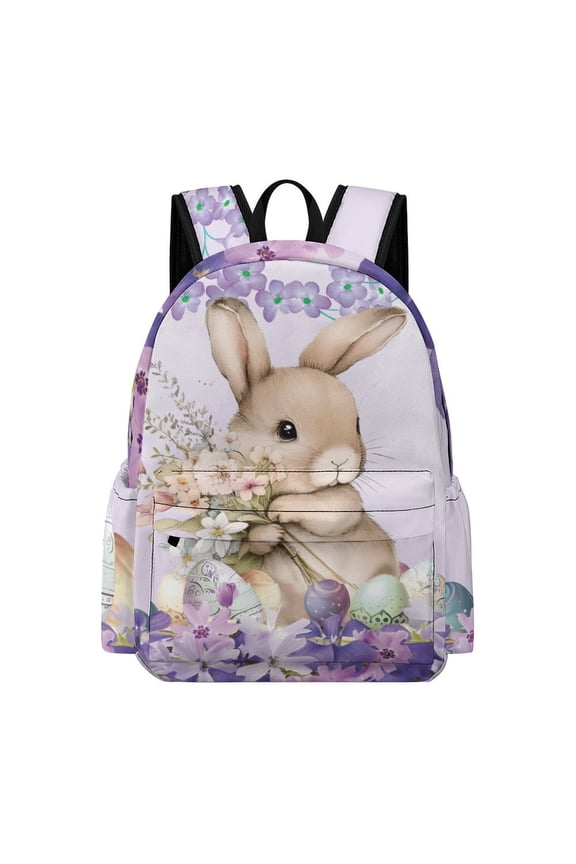 Bunny Backpack 17 Inch Cartoon Bunny Backpack Large Capacity Daily Commuter