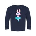 thumbnail image 1 of Bunny Ballerina Long Sleeve Toddler -Image by Shutterstock,  5 Toddler, 1 of 4