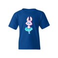 thumbnail image 1 of Bunny Ballerina T-Shirt Juniors -Image by Shutterstock,  Medium, 1 of 4