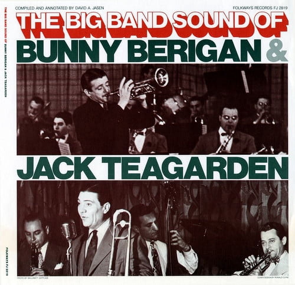 Bunny Berigan - The Big Band Sounds of Bunny Berigan and Jack - Music & Performance - CD