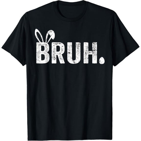 Bunny Bruh Easter Day Boys Mens T-Shirt