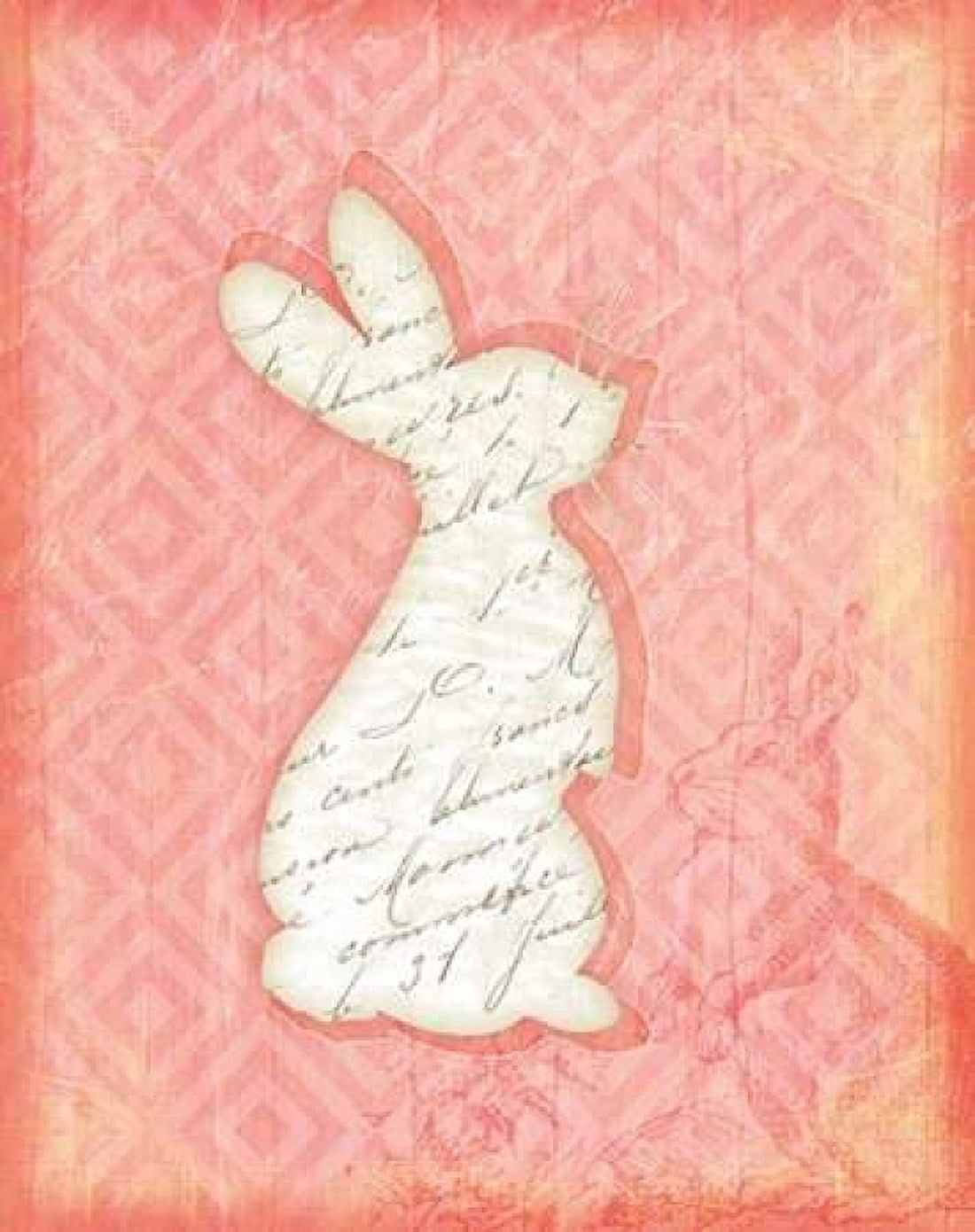 Bunny Canvas Art - Jennifer Pugh (22 x 28)