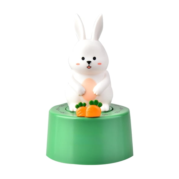 Bunny Cartoon Animal Kitchen Timer Cute 60 Digital Cooking Countdown Device for Kids and Adults