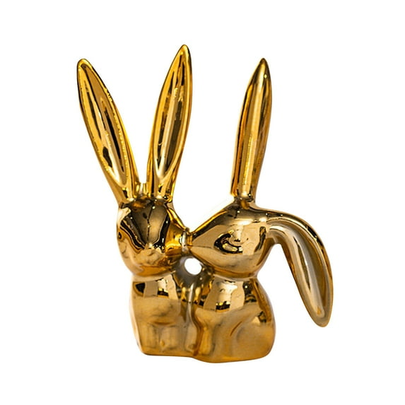Bunny Ceramic Jewelry Plate With Exquisite Bunny Design & Antique Vintage Finish, Perfect For Easter Theme Decor Spring Centerpiece Jewelry Storage & Home Furnishings, Suitable