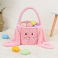 thumbnail image 1 of Bunny Clearance! YZEGDCH Easter Bunny Basket Easter Basket with Handle Easter Decorations for Easter Egg Hunts Decorations Candy Gifts Storage, 1 of 6